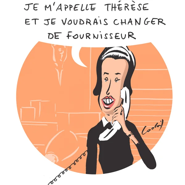 Thérèse change de fournisseur